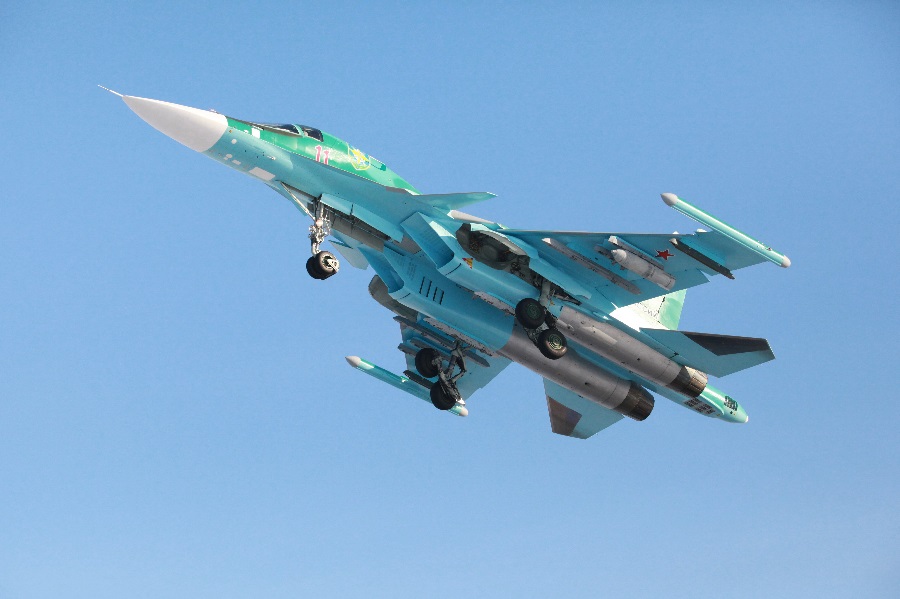 На Дальнем Востоке столкнулись два Су-34