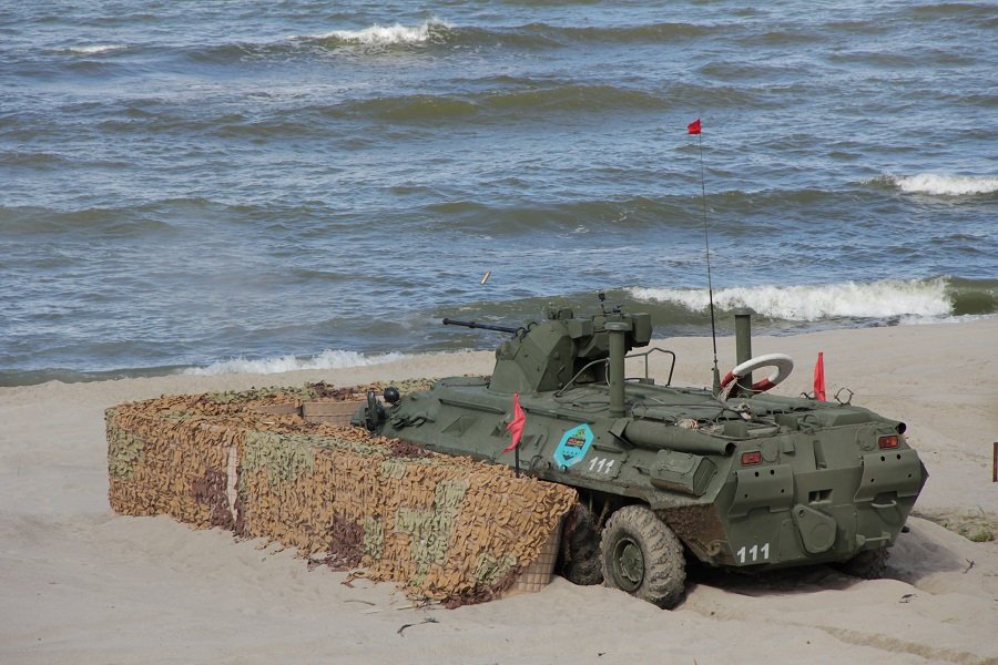 В Балтийском флоте завершился третий этап конкурса «Морской десант»